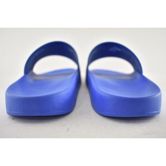 Givenchy Paris Blue White Logo Rubber Pool Slide Sandal Flip Flop Flat 44 11 main image 10